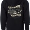 Mens Lucky 13 | The Dead Ranch Full Zip Heavyweight Hooded Sweatshirt