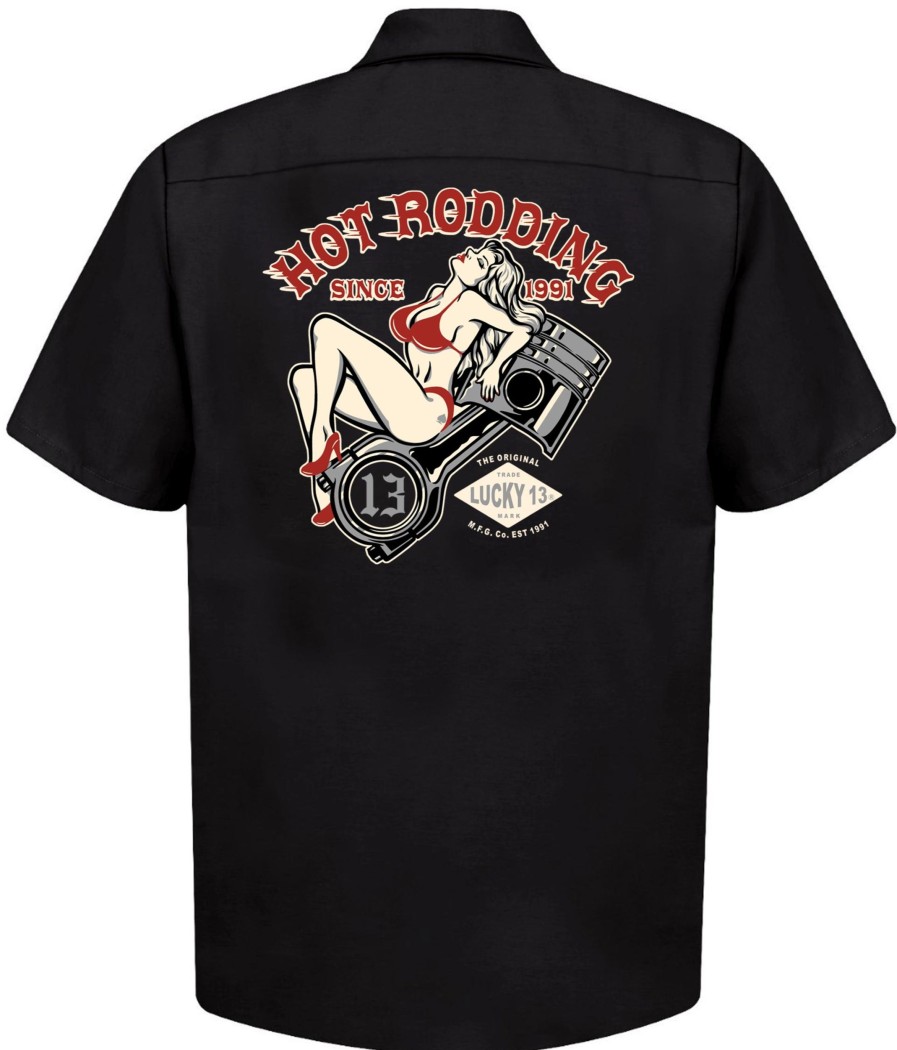 Mens Lucky 13 | The Piston Pin Up Work Shirt