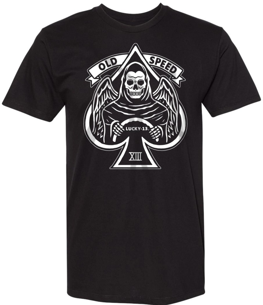 Mens Lucky 13 | The Speed Reaper Slim Fit Tee