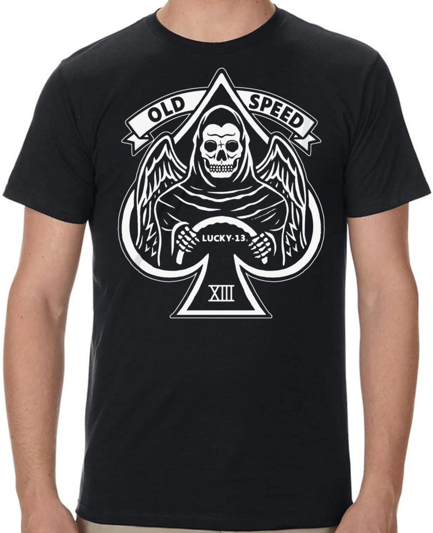 Mens Lucky 13 | The Speed Reaper Slim Fit Tee