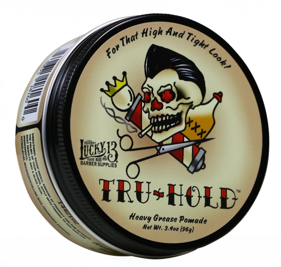 Hair Products Lucky 13 | Tru Hold Pomade (Heavy Hold/High Shine)