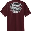 Mens Lucky 13 | Bad Mofo Classic Fit Tee - Athletic Maroon