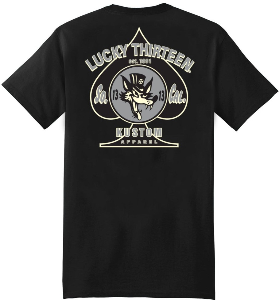 Mens Lucky 13 | Limited Edition Wolfy Classic Fit T-Shirt