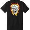 Mens Lucky 13 | The Flame Racer Classic Fit Tee