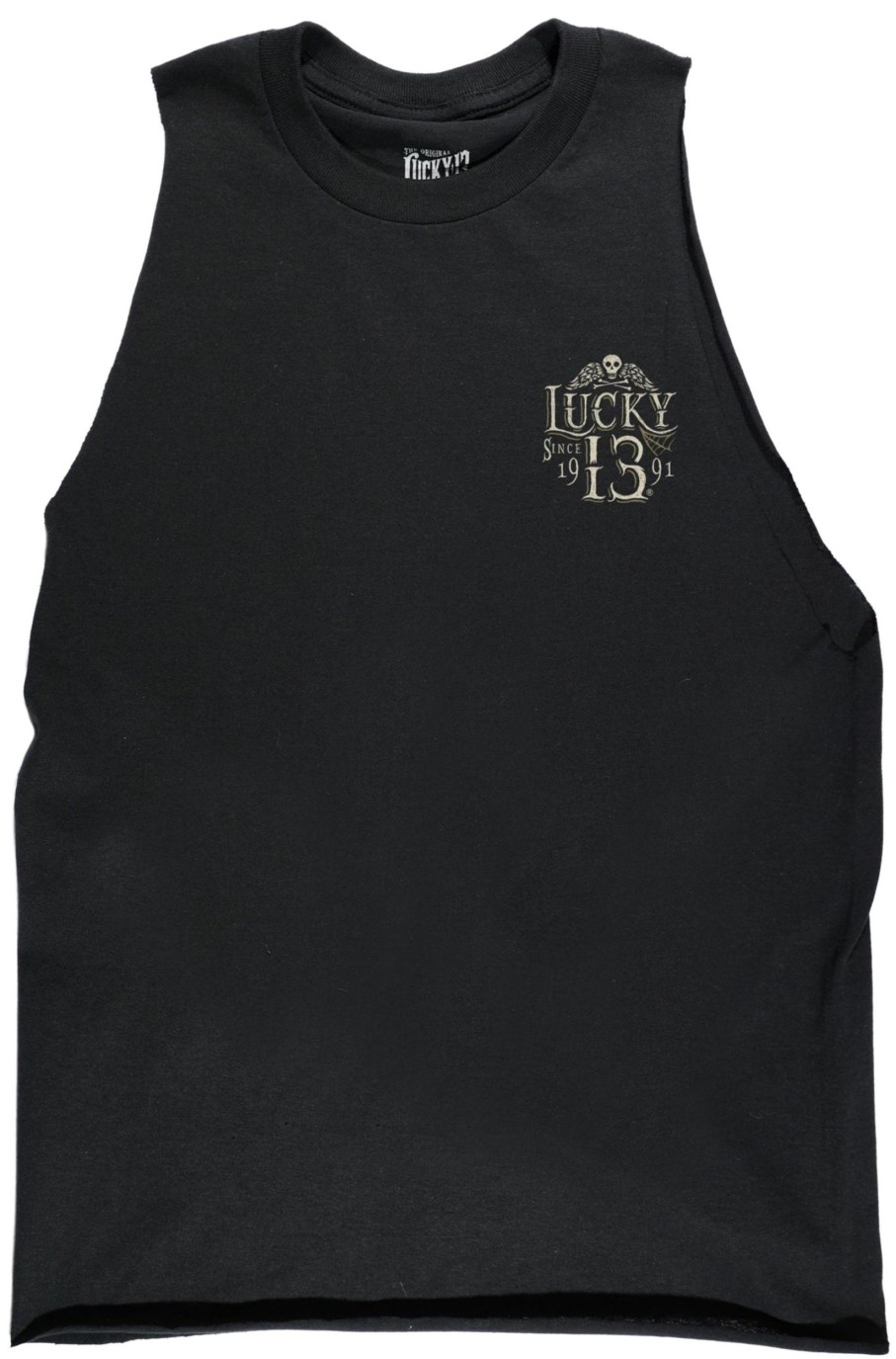 Womens Lucky 13 | The Dead Skull Customized Women'S Fashion Tank