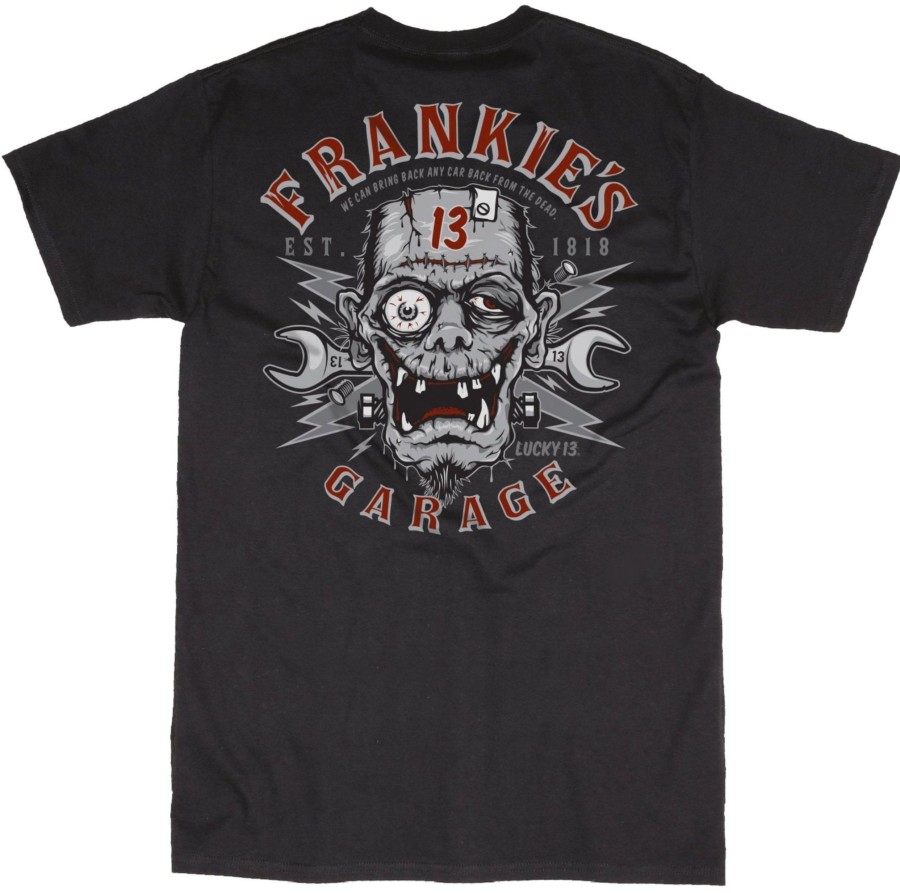 Mens Lucky 13 | The Frankie'S Garage Classic Fit Tee