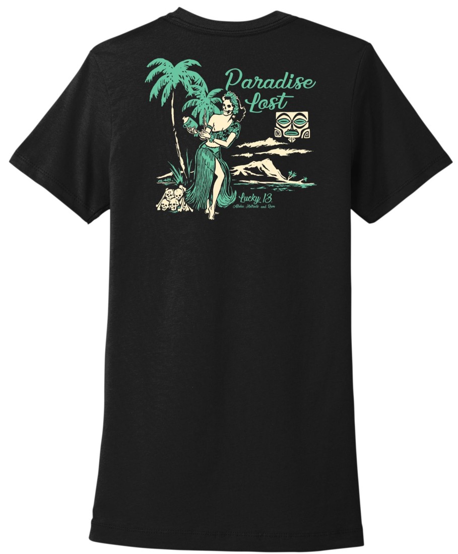 Womens Lucky 13 | The Paradise Lost Women'S Crew Neck Tee