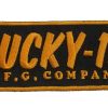 Accessories Lucky 13 | The Lucky 13 Manufacturing Co. Patch - Black/Gold