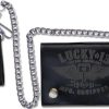 Accessories Lucky 13 | Lucky-13 Winged Piston Embossed Tri-Fold Wallet