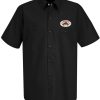 Mens Lucky 13 | The Mfg Co. Shop Shirt With Embroidered Patch