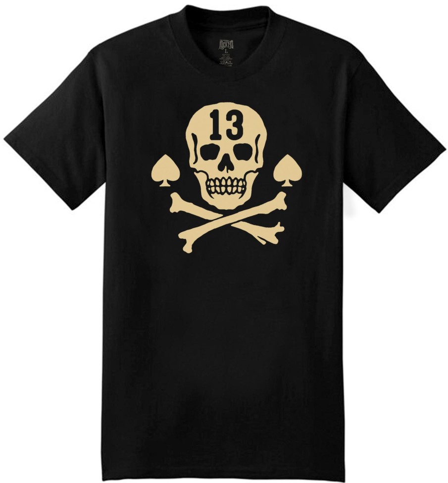 Mens Lucky 13 | The Pirate Skull Classic Fit Tee