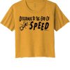 Womens Lucky 13 | Offerings To The God Of Speed Women'S Crop Top Tee - Gold