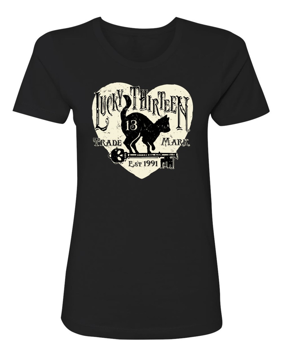 Womens Lucky 13 | The Prowl Women'S Crew Neck Tee