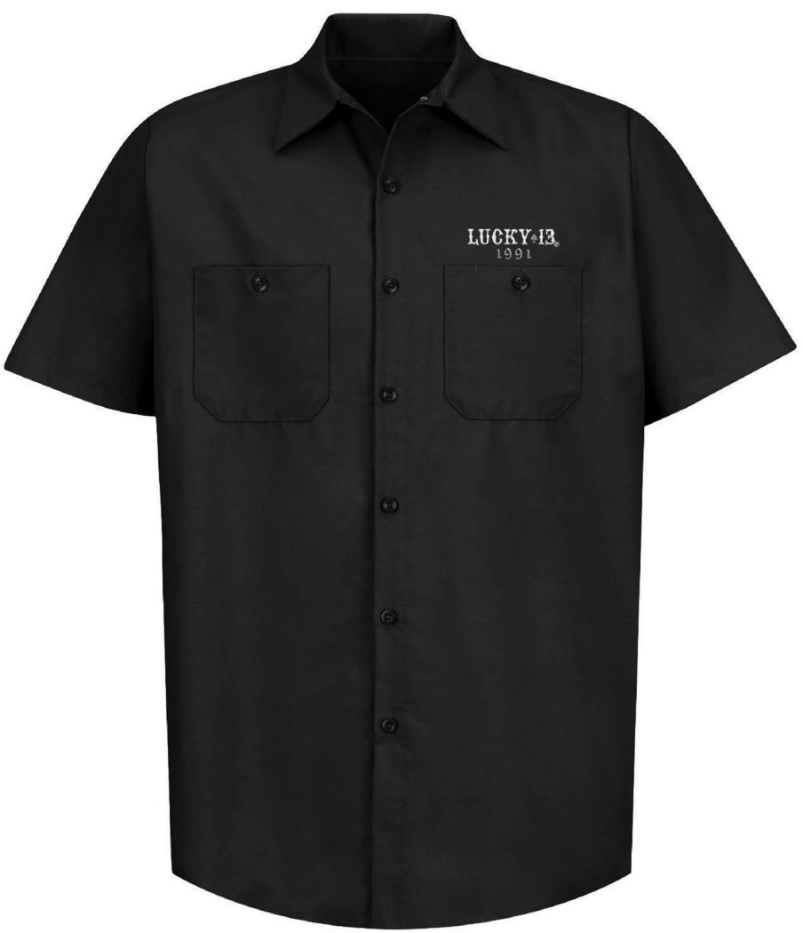 Mens Lucky 13 | The Miss Trust Work Shirt