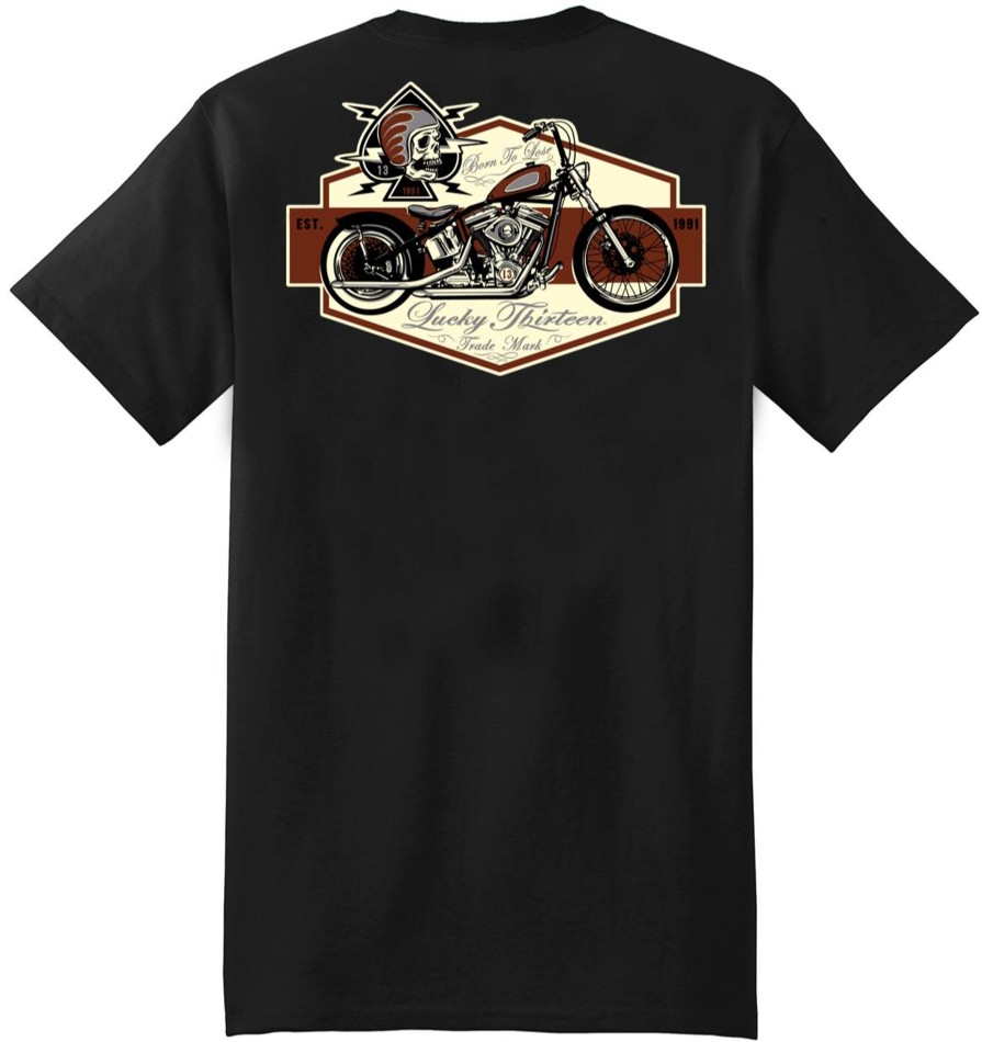 Mens Lucky 13 | The Skull Bobber Classic Fit Tee