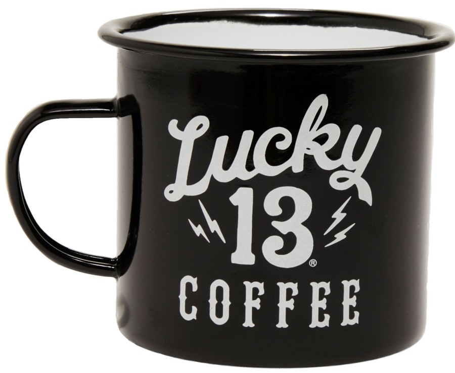 Coffee Lucky 13 | Lucky 13 Coffee Mug - 24 Oz. Black **New**