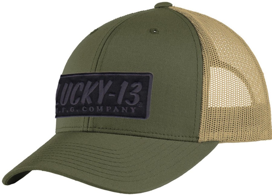 Accessories Lucky 13 | The Mfg Co. Cap -Olive/Khaki