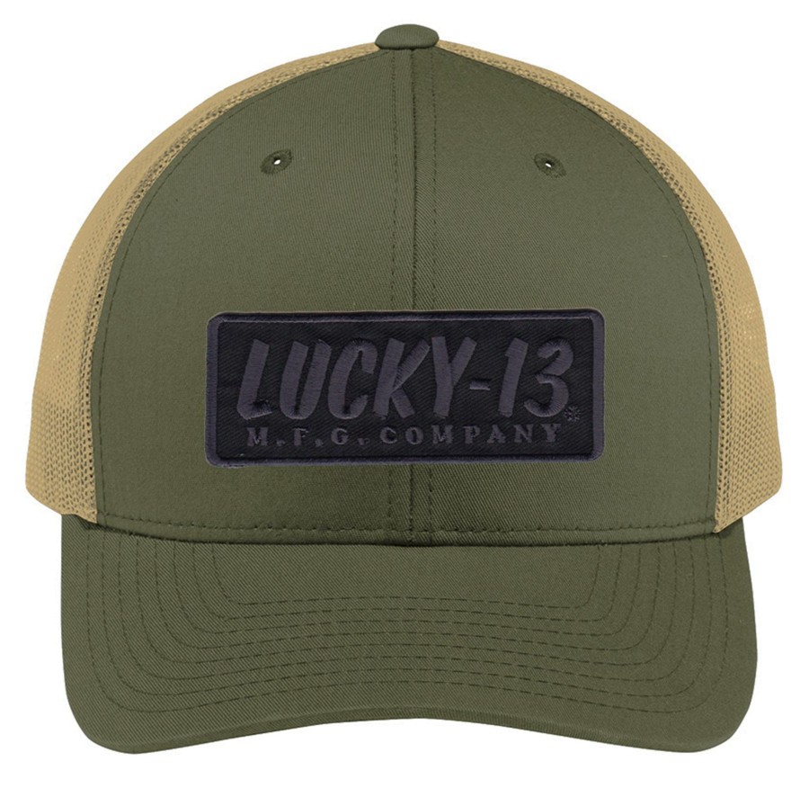 Accessories Lucky 13 | The Mfg Co. Cap -Olive/Khaki