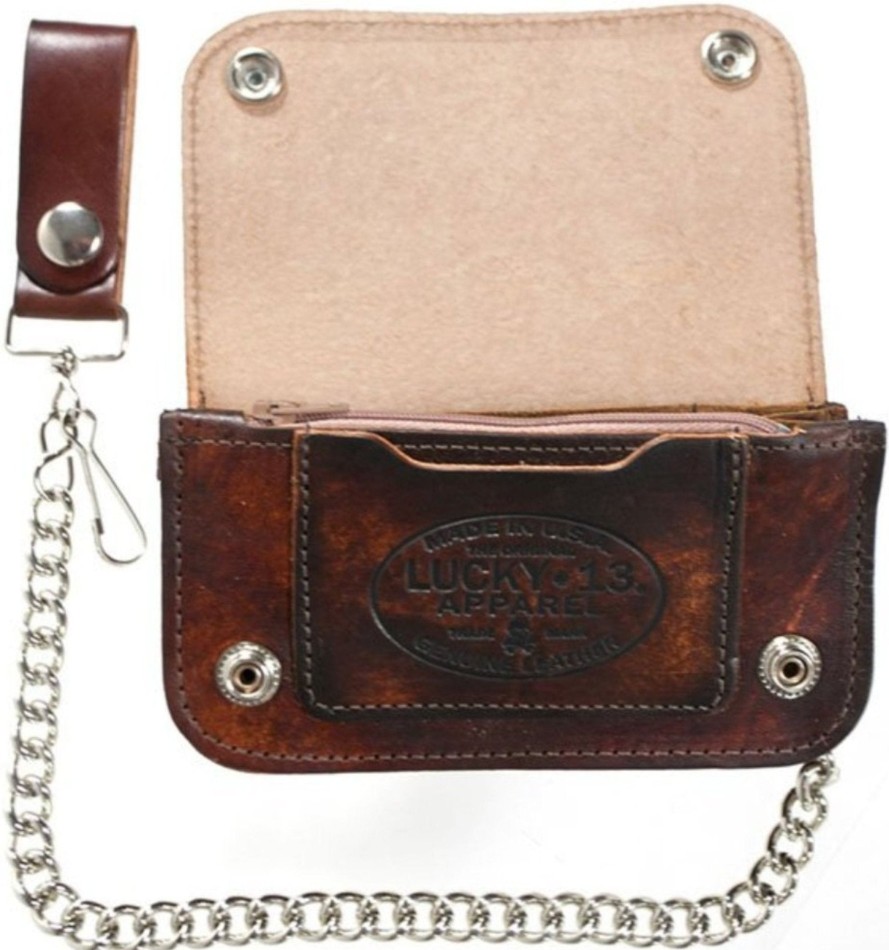 Accessories Lucky 13 | The Iron Horse Embossed Leather Wallet