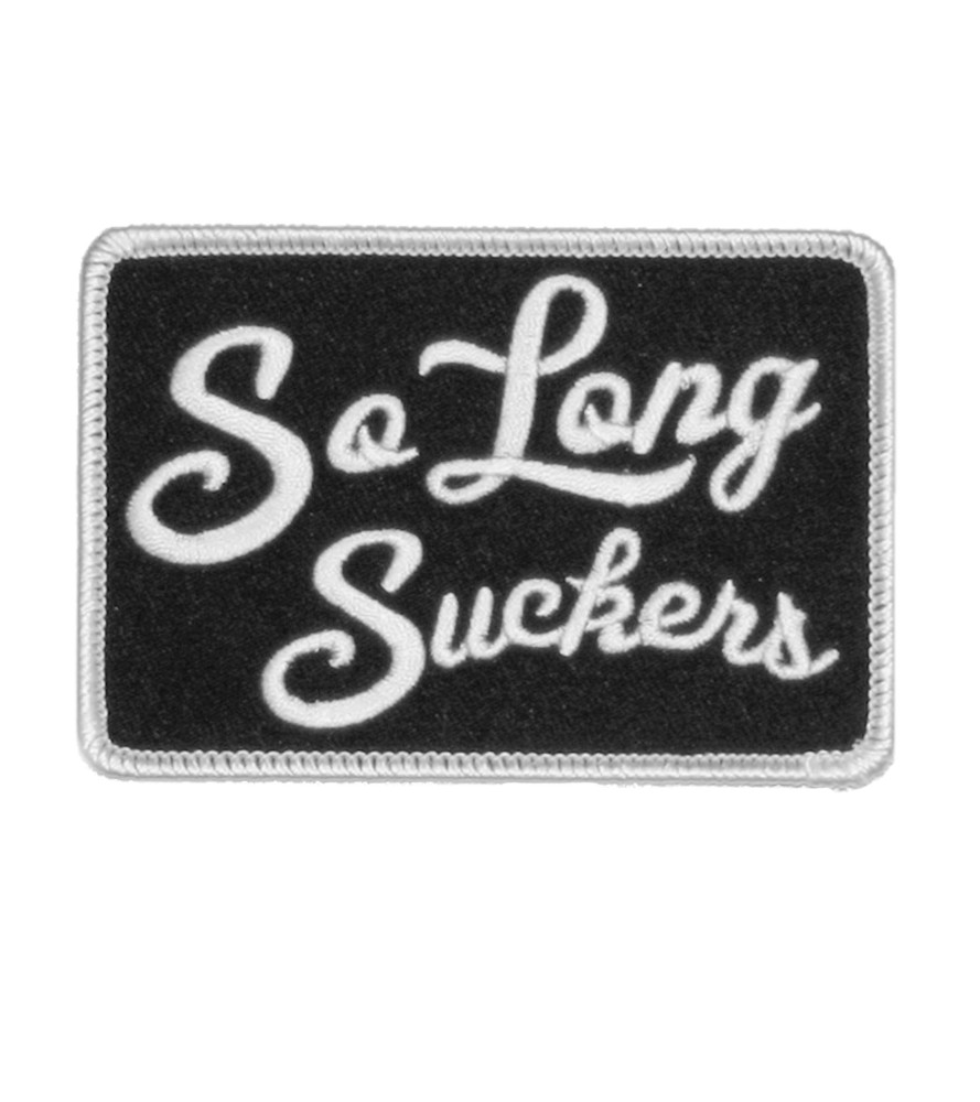 Accessories Lucky 13 | The So Long Suckers Patch -Black/White