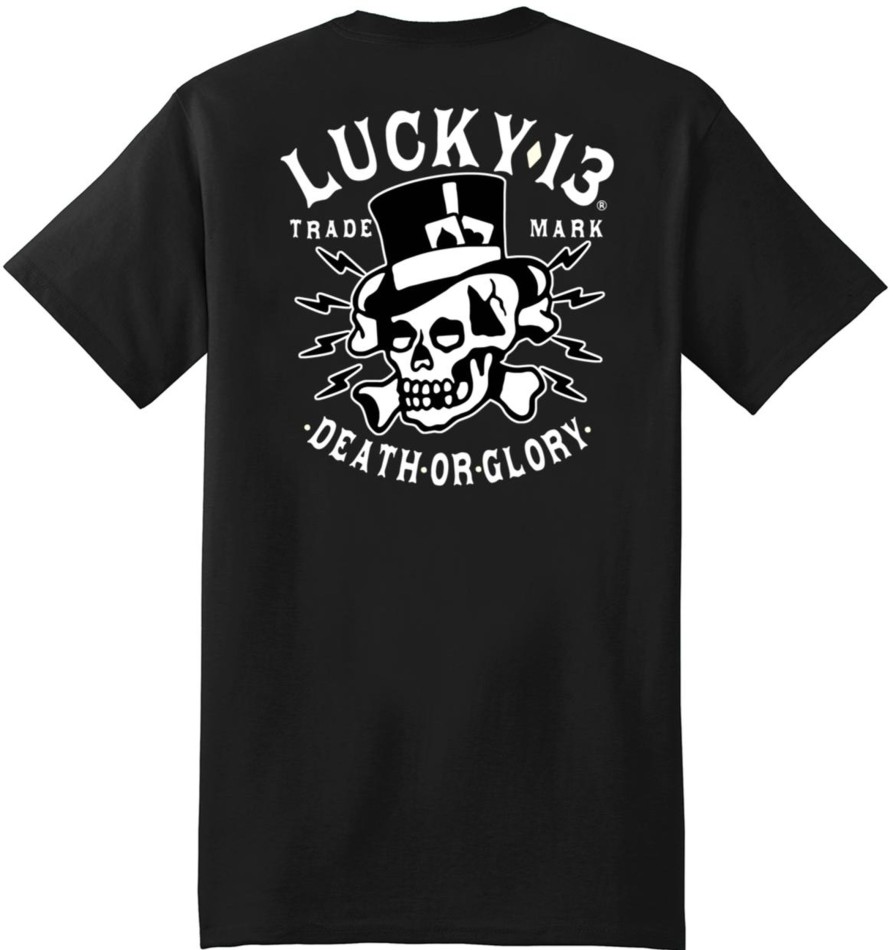 Mens Lucky 13 | The Death Or Glory Classic Fit Tee