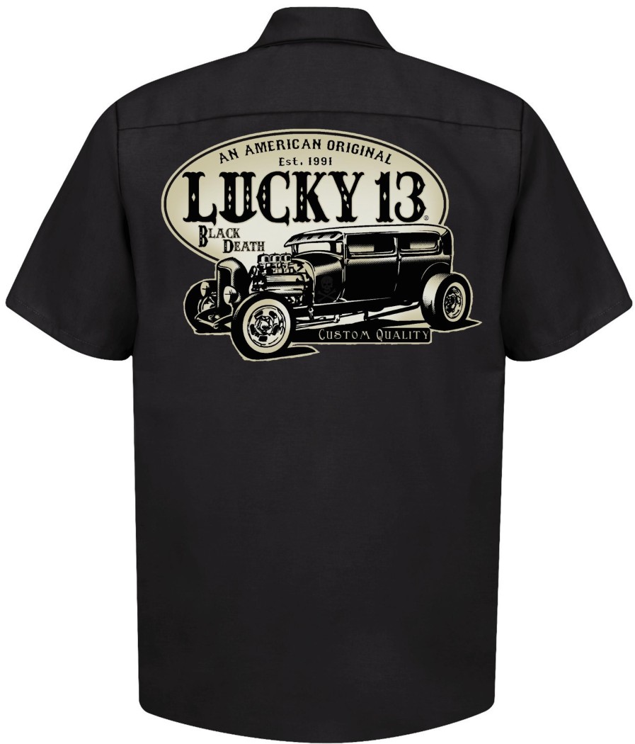 Mens Lucky 13 | The American Original Work Shirt