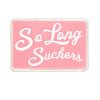 Accessories Lucky 13 | The So Long Suckers Patch -Pink/White