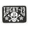 Accessories Lucky 13 | The Skull Stars Patch - Black/White