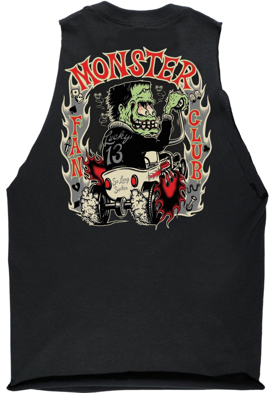 Womens Lucky 13 | The Monster Rodder Customized Women'S Fashion Tank