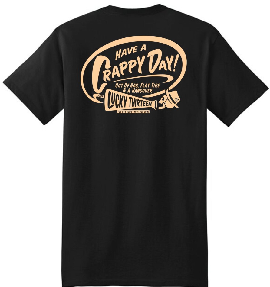 Mens Lucky 13 | The Crappy Day Classic Fit Tee