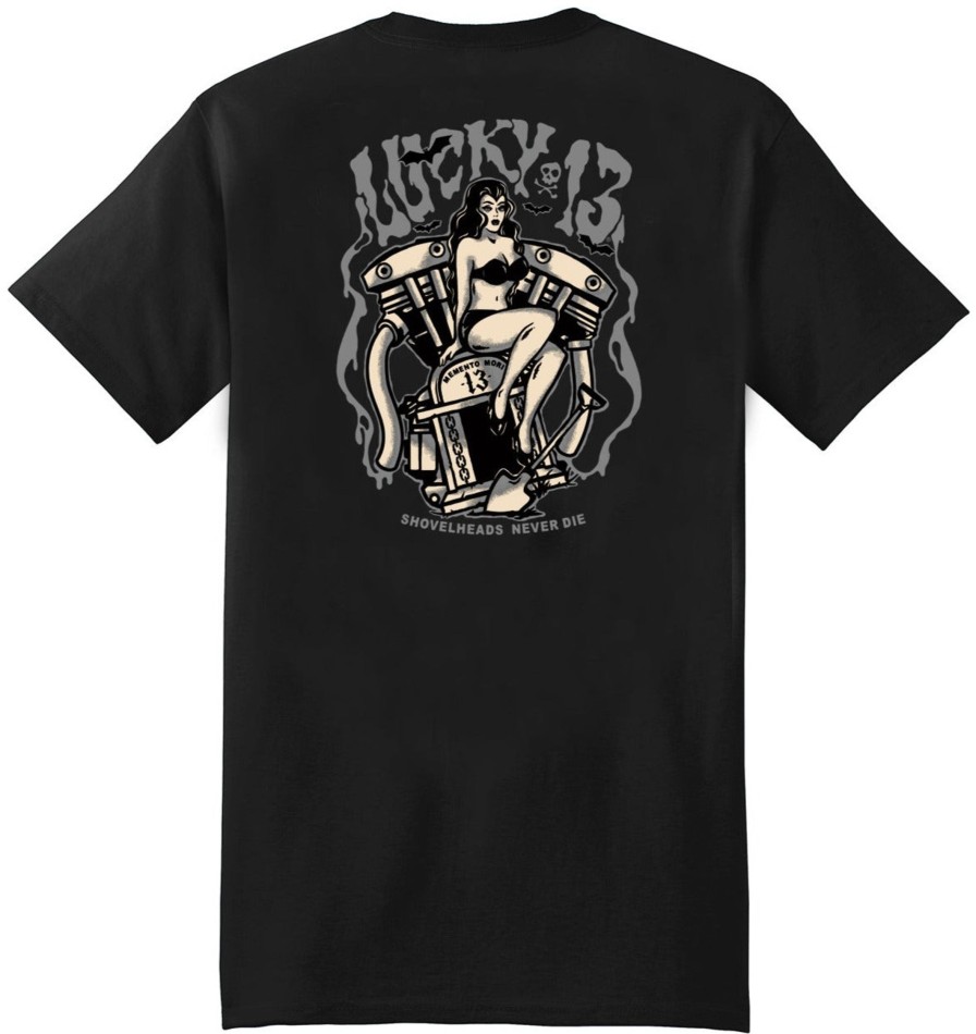 Mens Lucky 13 | Grave Girl Classic Fit Tee *New*