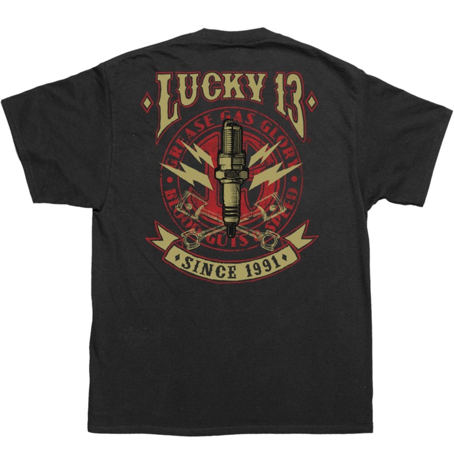 Mens Lucky 13 | The Amped Classic Fit Tee