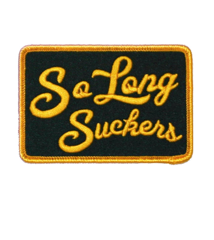 Accessories Lucky 13 | The So Long Suckers Patch -Black/Gold