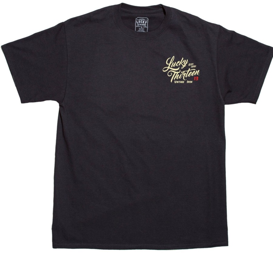 Mens Lucky 13 | The Vintage Iron Classic Fit Tee