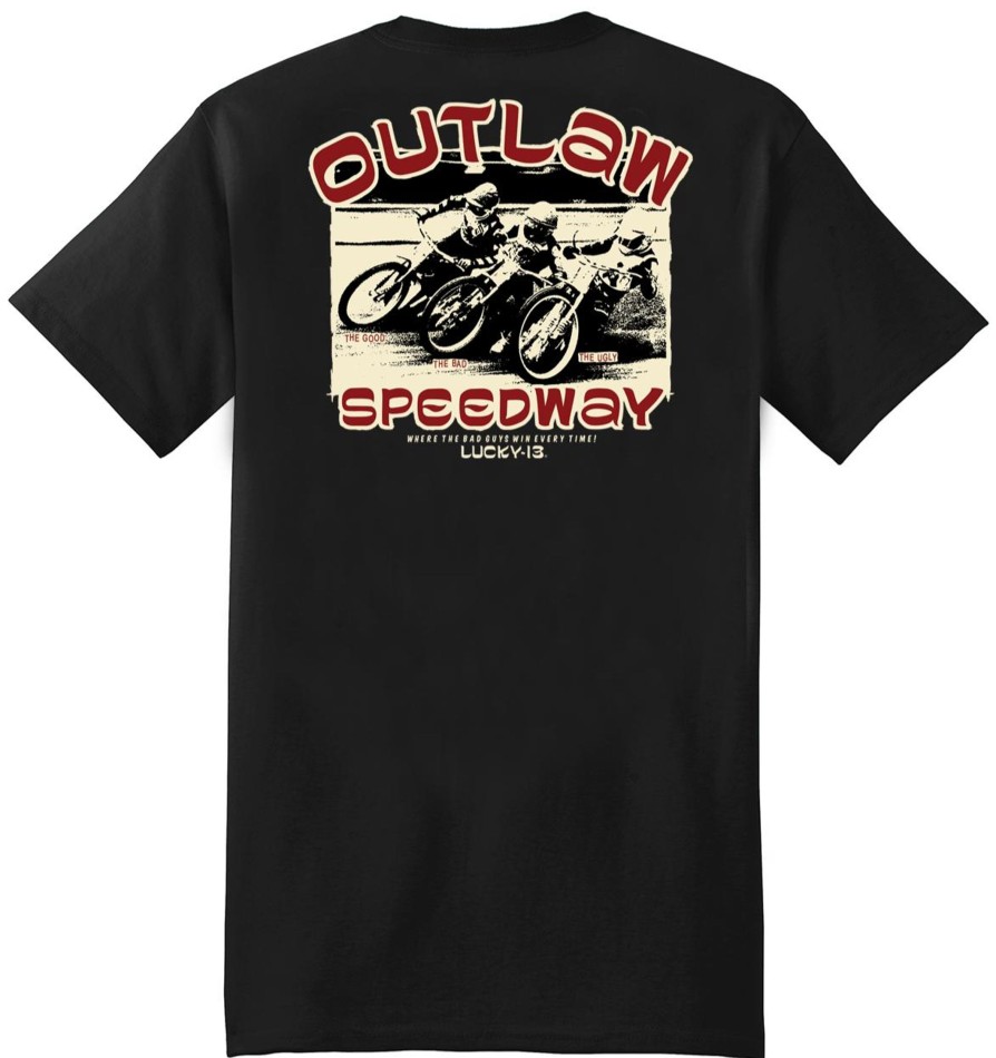 Mens Lucky 13 | Outlaw Speedway Classic Fit Tee