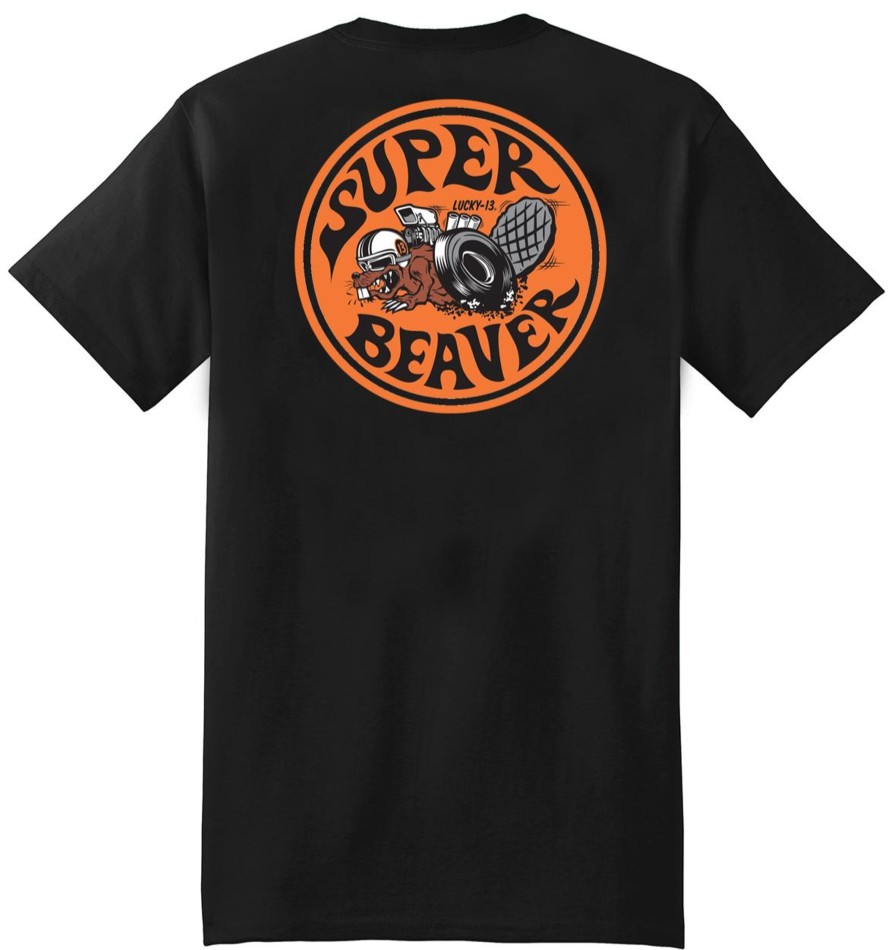 Mens Lucky 13 | The Super Beaver Classic Fit Tee