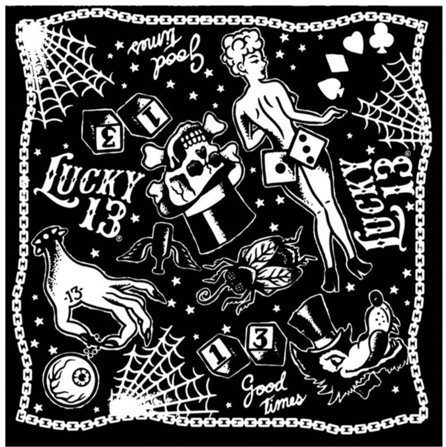 Accessories Lucky 13 | The High Roller Bandana