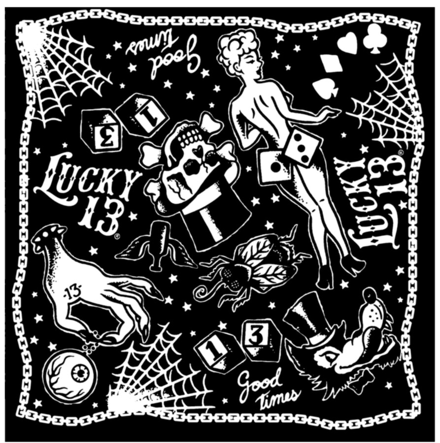 Accessories Lucky 13 | The High Roller Bandana