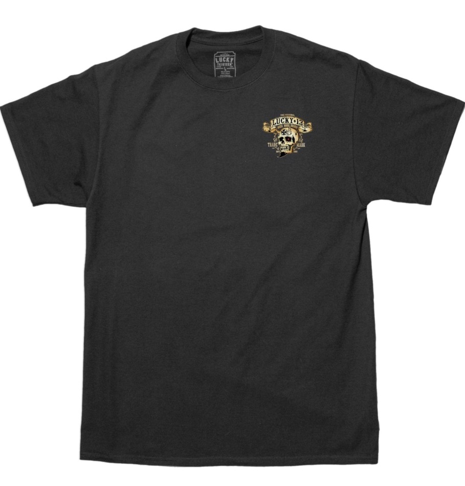 Mens Lucky 13 | The Booze Bikes & Broads Classic Fit Tee