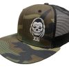 Accessories Lucky 13 | The Speed Reaper Snapback Trucker Cap - Camo/Black