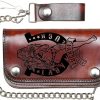 Accessories Lucky 13 | Lady Luck Embossedwallet - Antiqued Brown