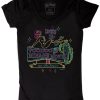 Womens Lucky 13 | Voodoo Mirage Women'S Scoop Neck Tee By Mcbiff