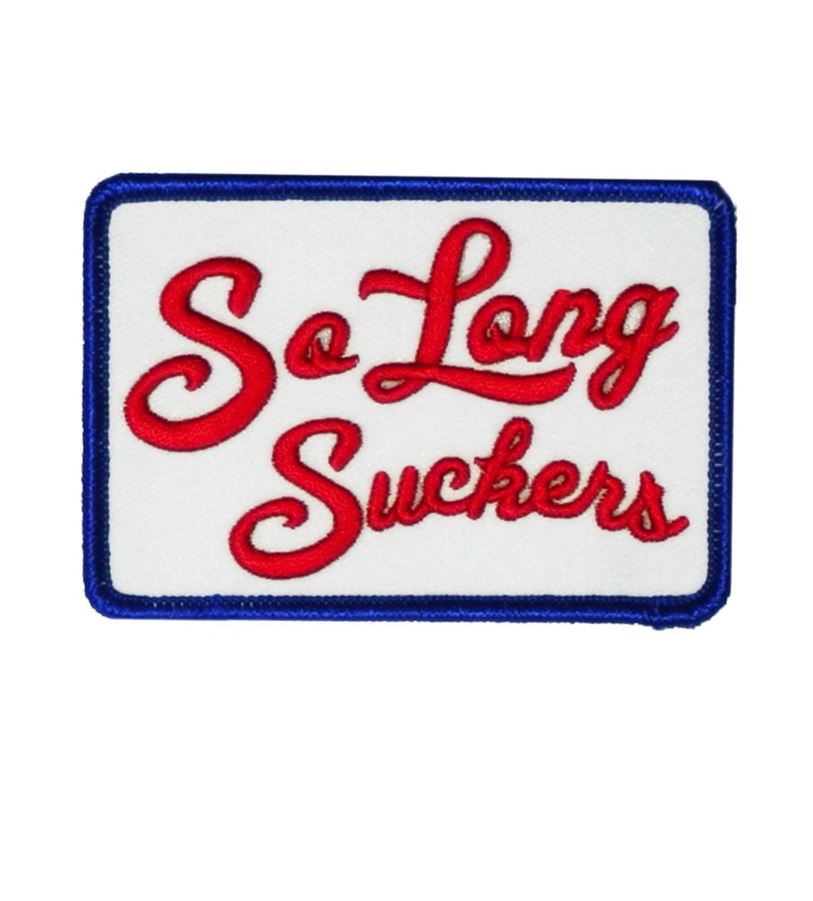 Accessories Lucky 13 | The So Long Suckers Patch -White/Red/Blue