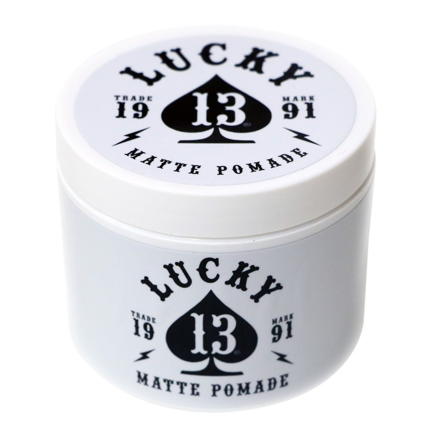 Hair Products Lucky 13 | Matte Pomade (Strong Hold/Matte Finish)