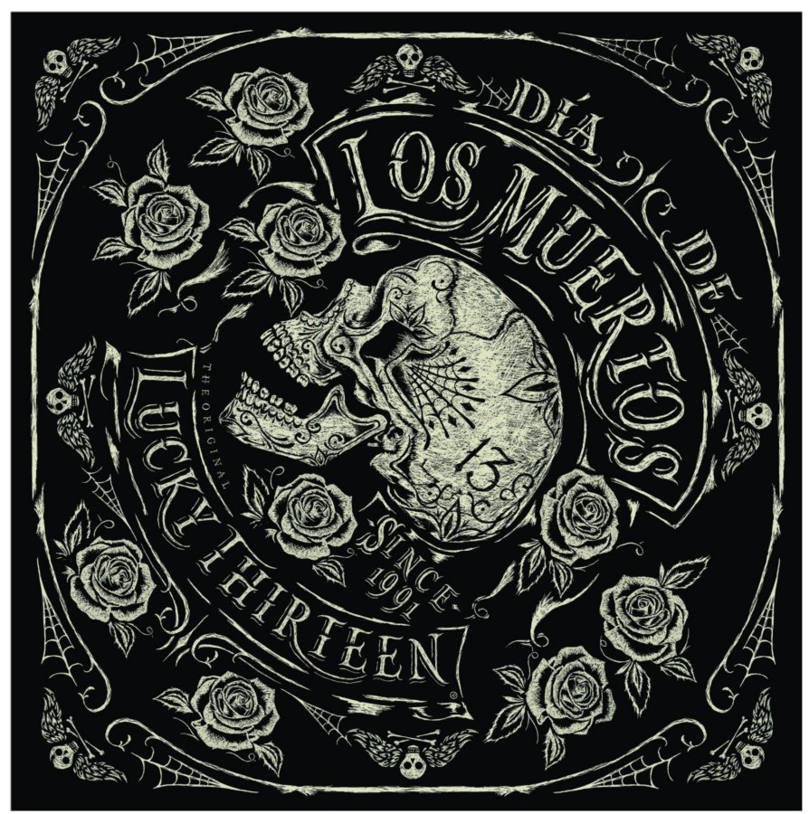 Accessories Lucky 13 | The Dead Skull Bandana