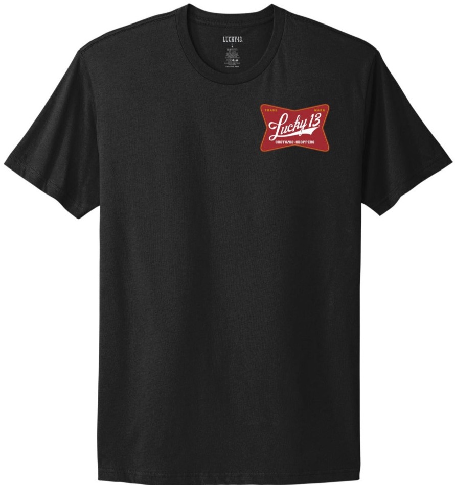 Mens Lucky 13 | Custom Life All New Comfort Tee *New Style*