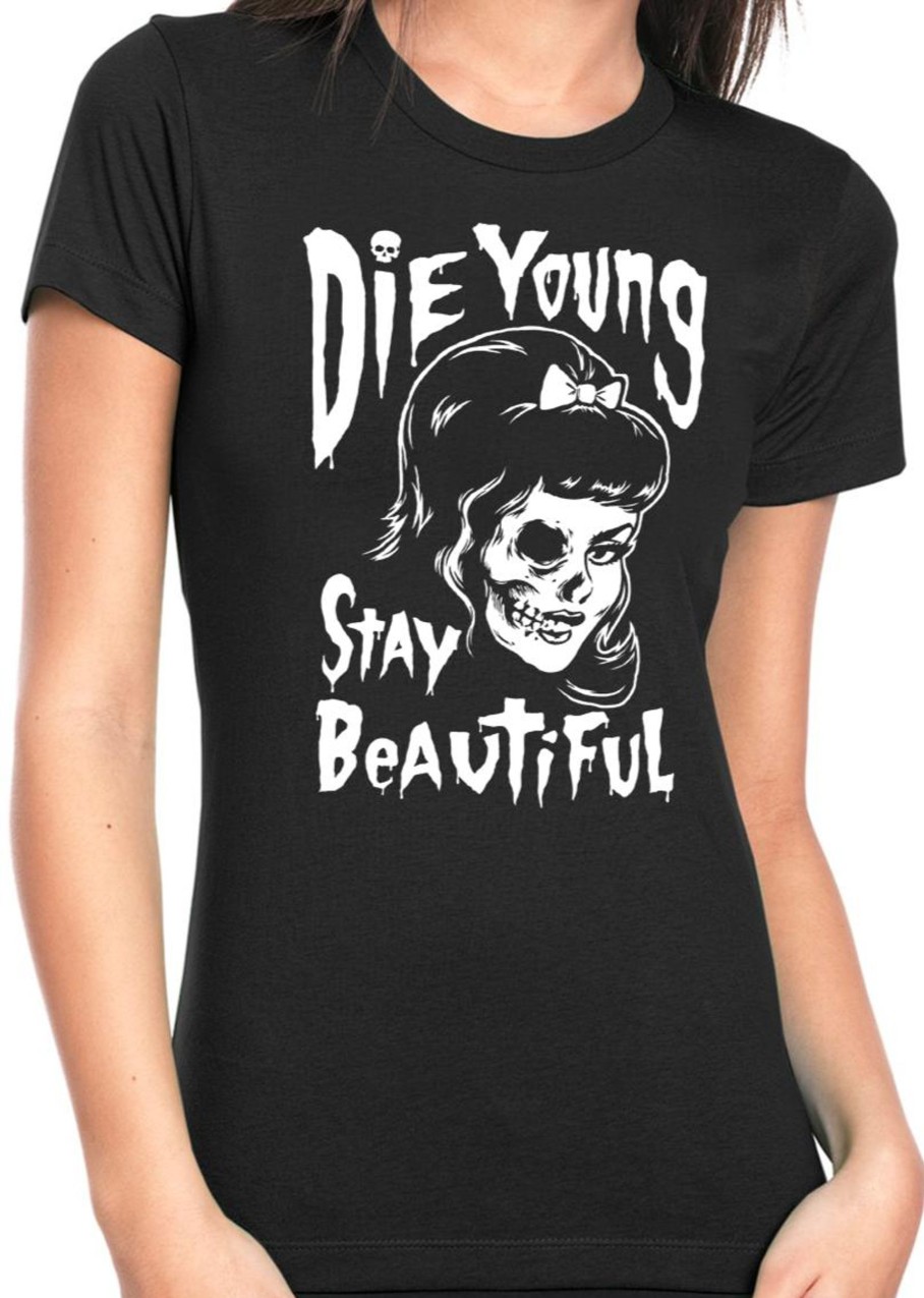 Womens Lucky 13 | Stay Beautiful Women'S Crew Neck Tee