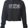 Womens Lucky 13 | The High Voltage Women'S Lightweight Cropped Hoodie - Black **New**